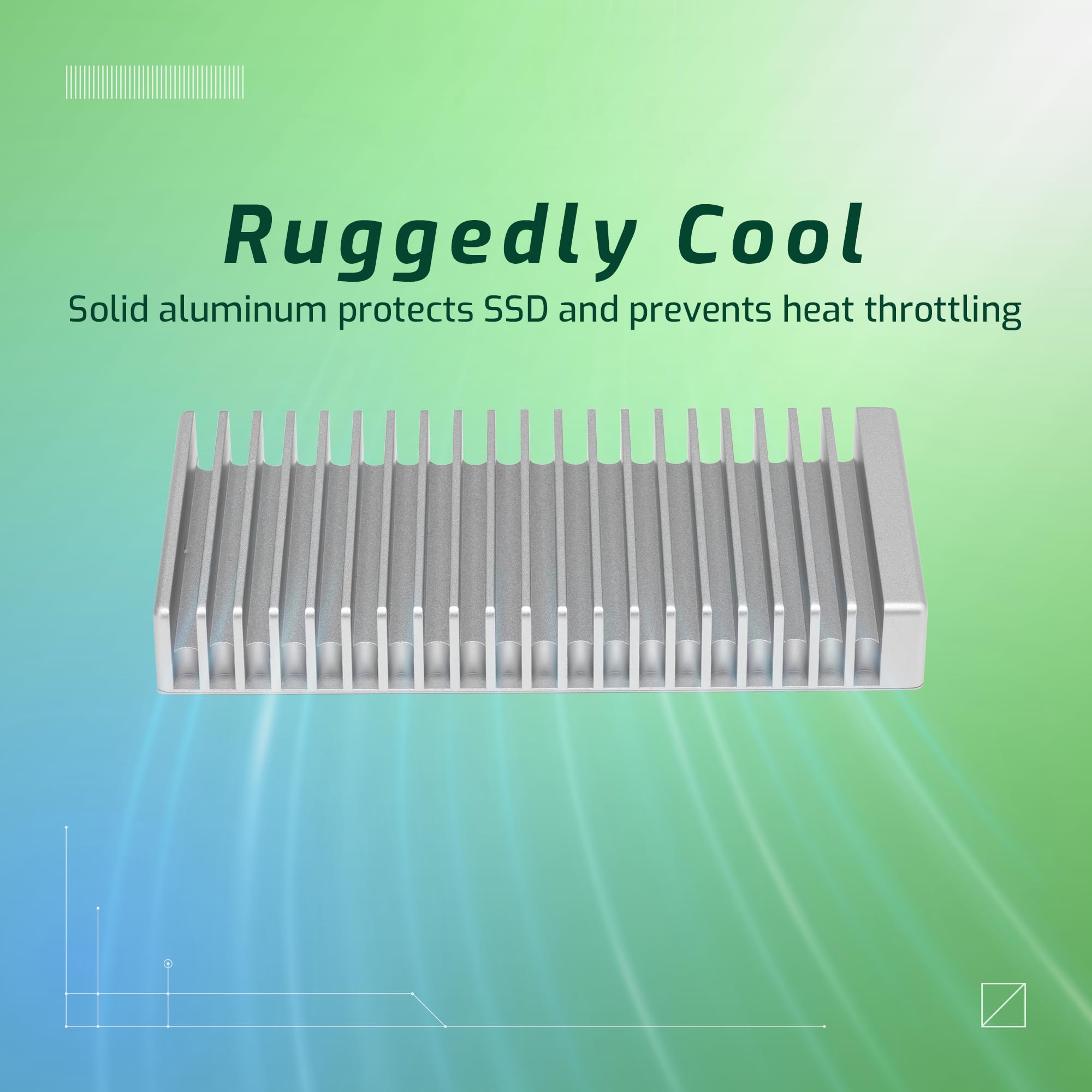 Owc 1Tb Express 1M2 Portable Nvme Thunderbolt (Usb C) Ssd Usb4 Ultra Fast External Ssd Drive With Aluminum Heat Sink Enclosure